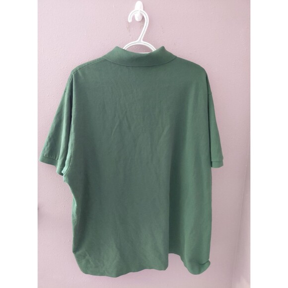 Lacoste Classic Fit Green Polo Shirt Men's Short Sleeve Size FR 9/US 4XL - Picture 7 of 9